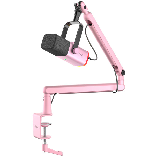 Фото - Мікрофон до комп'ютера Fifine TAM8P USB/XLR Pink Фото - Мікрофон до комп'ютера Fifine TAM8P USB/XLR Pink