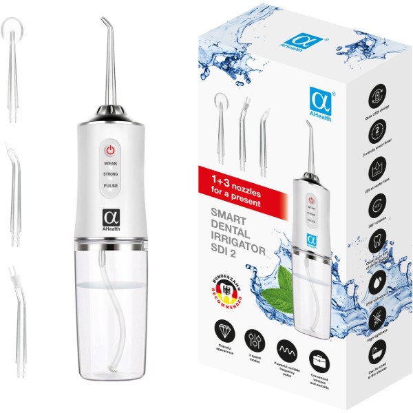 Фото - Ирригатор AHealth SDI 2 white (AHSDI2W)
