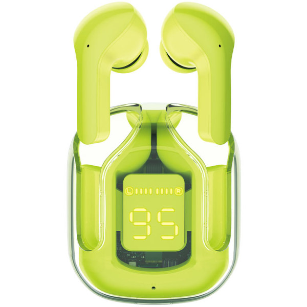 Фото - Наушники вкладыши беспроводные TWS AceFast T6 Youth Green (6974316281573)