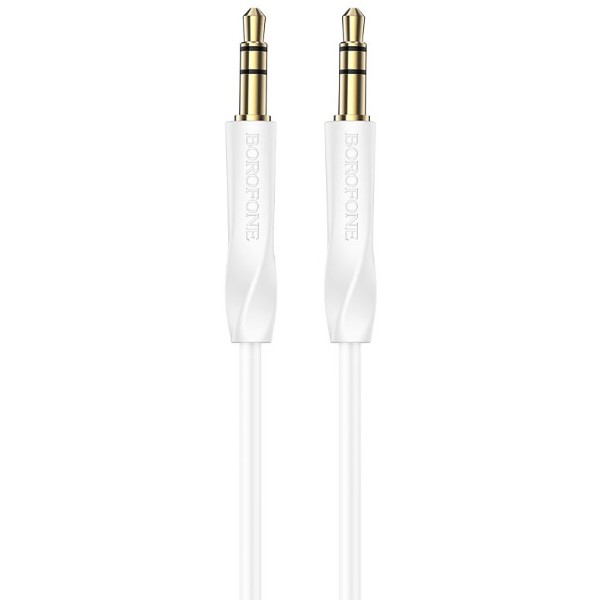 Фото - Кабель 3.5 мм - 3.5 мм BOROFONE BL16 Clear sound AUX White (6974443389173)