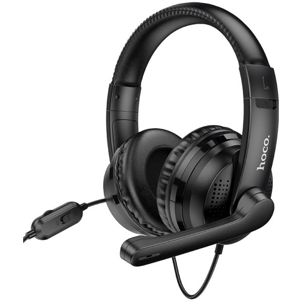 Фото - Гарнитура проводная игровая HOCO W103 Magic tour gaming Black (6931474741615) Фото - Гарнитура проводная игровая HOCO W103 Magic tour gaming Black (6931474741615)
