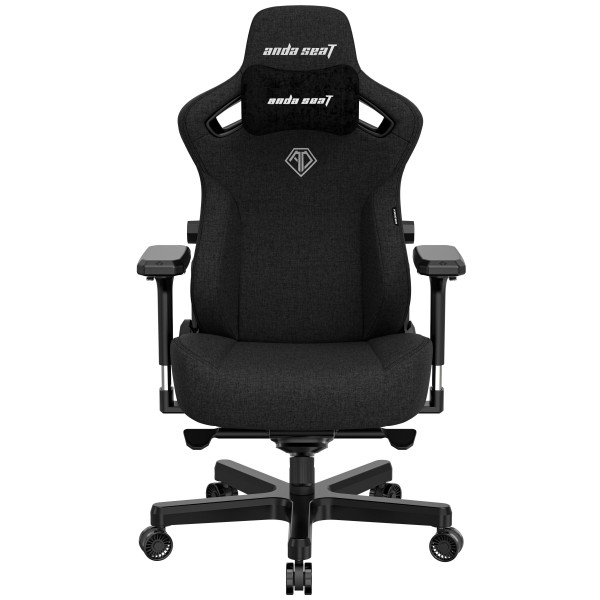 Фото - Крісло для геймерів Anda Seat Kaiser 3 Size L Black Fabric (AD12YDC-L-01-B-CF) Фото - Крісло для геймерів Anda Seat Kaiser 3 Size L Black Fabric (AD12YDC-L-01-B-CF)