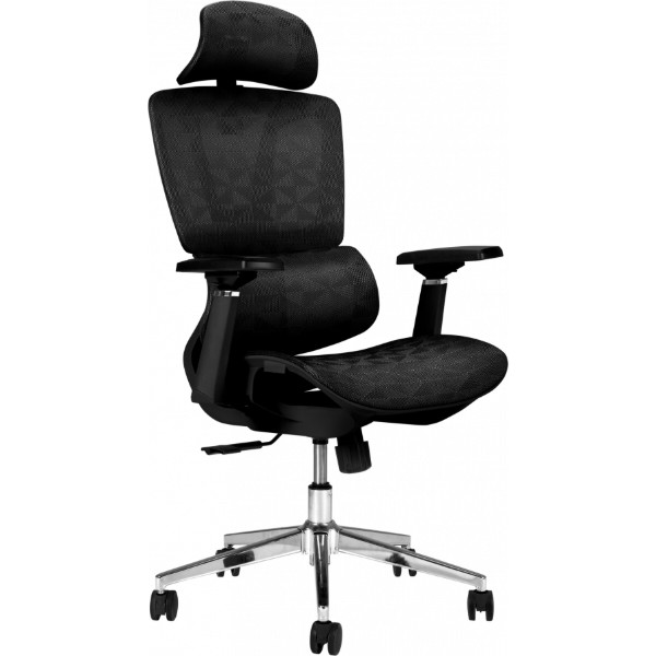 Фото - Крісло офісне GT Racer B-123A-S Black