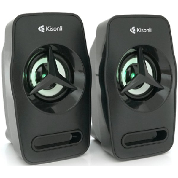 Фото - Компьютерная акустика компактная 2.0 Kisonli L-3030 Black