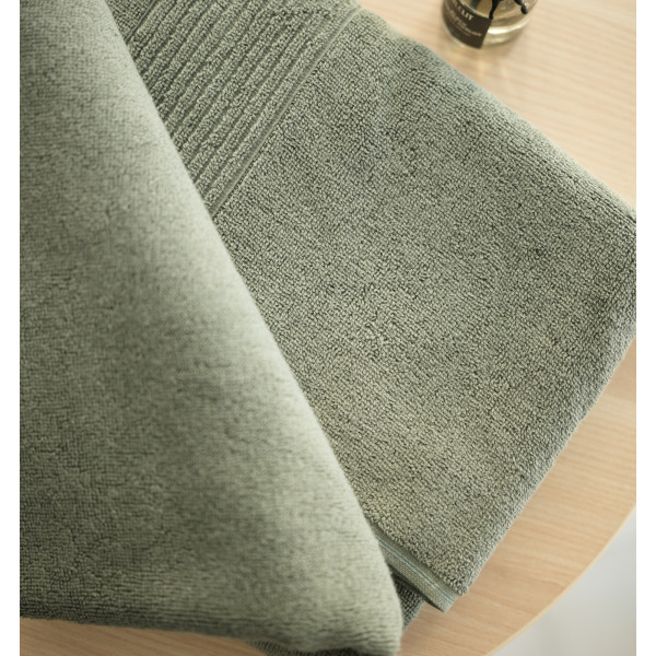 Фото - Рушник банний Lelit 550 г Хакі 70/140 8084 (1200172)