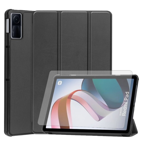 Фото - Чехол для планшета AIRON Premium for Xiaomi Redmi Pad 10.6 2022 с защитной пленкой и салфеткой Black (4822352781087)