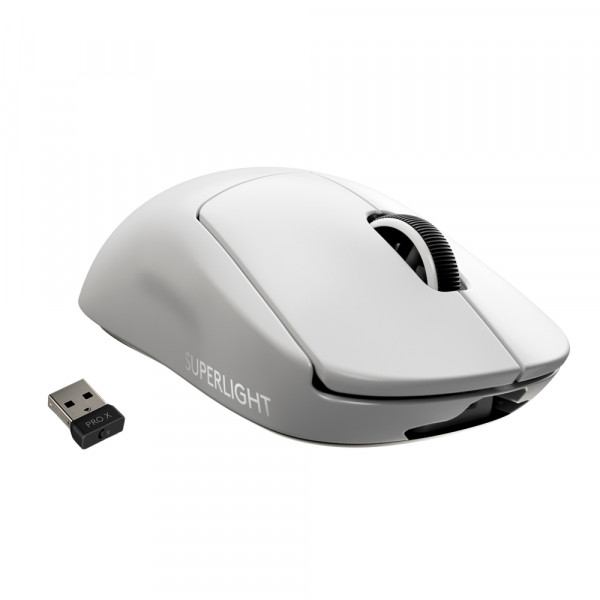 Фото - Миша бездротова ігрова Logitech G Pro X Superlight White (910-005942)