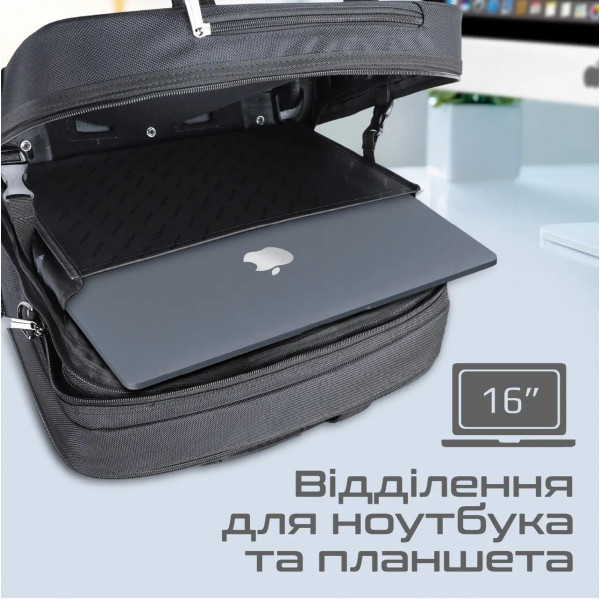 Фото - Рюкзак для ноутбука Promate persona-tr.black