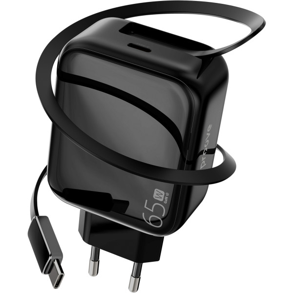 Фото - Сетевое зарядное устройство Proove Fixtape GaN Type-C 65W black (WCFP65010201)