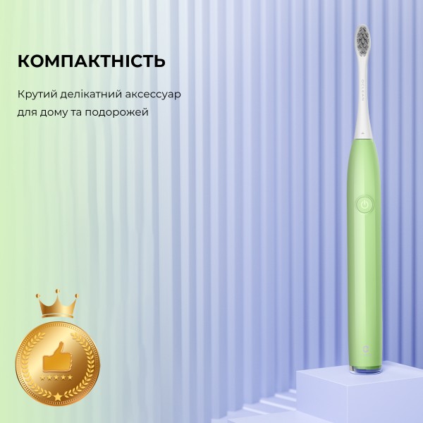Фото - Зубная щетка электрическая Oclean Endurance Color Edition Green (6970810552447)