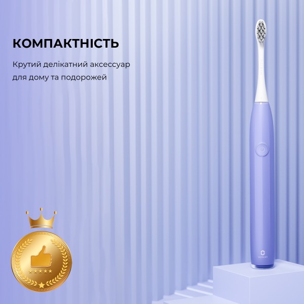 Фото - Зубна щітка електрична Oclean Endurance Color Edition Purple (6970810552454)