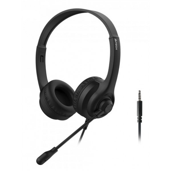 Фото - Гарнітура дротова A4tech HS-8i (Black) Фото - Гарнітура дротова A4tech HS-8i (Black)