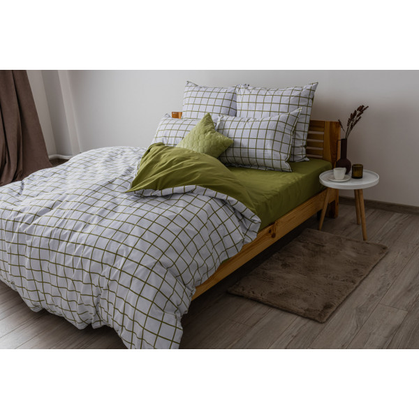 Фото - Комплект постільної білизни ТЕП Happy Sleep Olive Check (2-03797_25148)