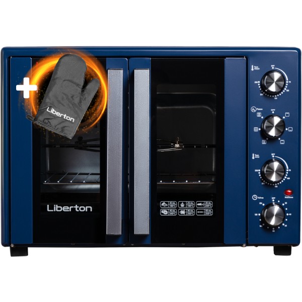 Фото - Уцінка - Піч електрична Liberton LEO-600 Dark Blue