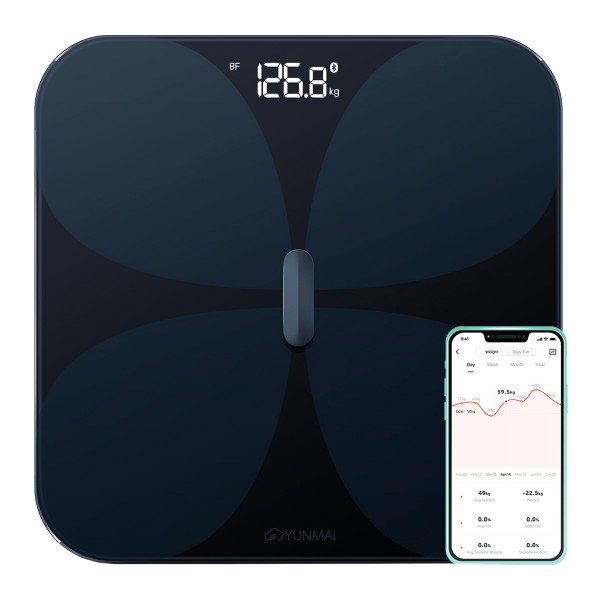 Фото - Ваги YUNMAI Pro Smart Scale Black (M1806CH-BK)
