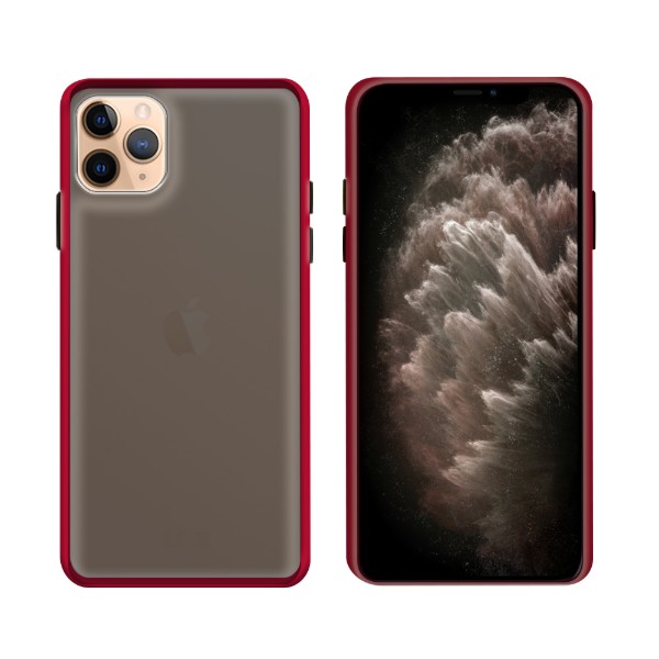 Фото - Чехол для смартфона Intaleo Smoky for Apple iPhone 11 Red (1283126496684)