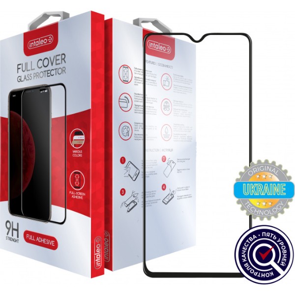Фото - Защитное стекло для смартфона Intaleo Oppo A31 2020 Full Glue Black (1283126501821)