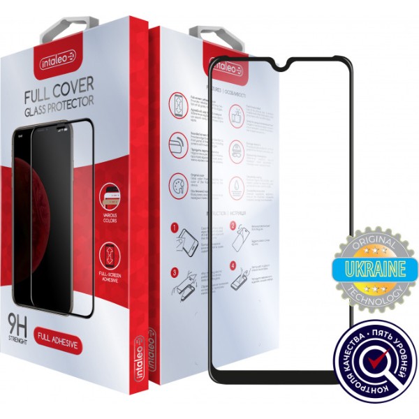 Фото - Защитное стекло для смартфона Intaleo ZTE Blade A7 2019 Full Glue Black (1283126501869)