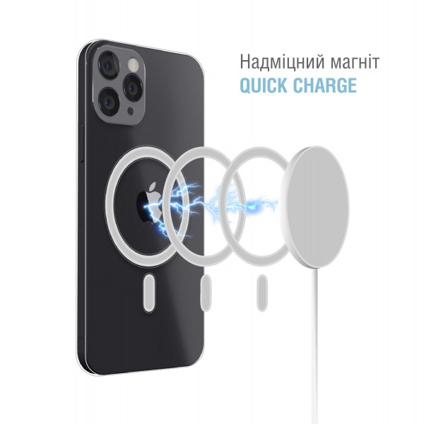 Фото - Чехол для смартфона Intaleo Clear for Apple iPhone 12 Pro Max с MagSafe (1283126517358)