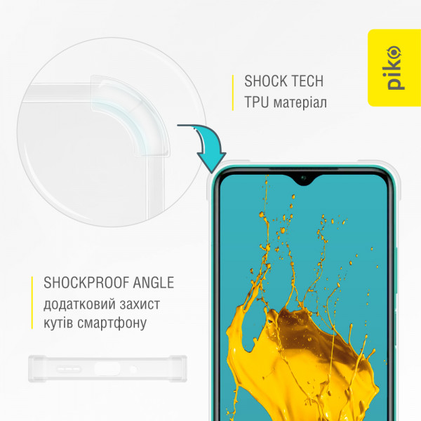 Фото - Чехол для смартфона Piko Shockproof for Xiaomi Redmi Note 9 4G (1283126555503)