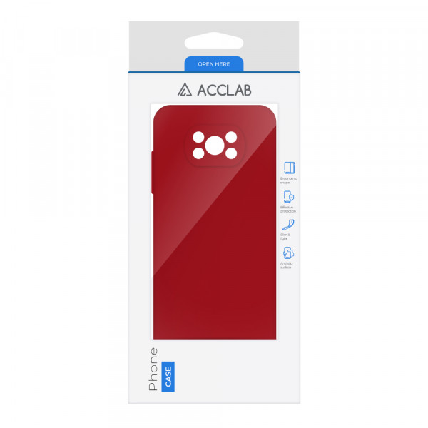 Фото - Чехол для смартфона ACCLAB SoftShell for Xiaomi Poco X3 (1283126561597)