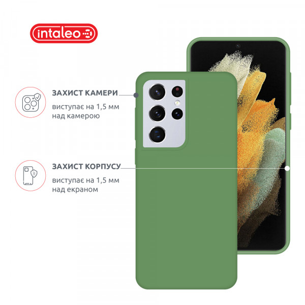 Фото - Чохол для смартфону Intaleo SoftShell for Samsung Galaxy S21 Ultra (1283126563560)
