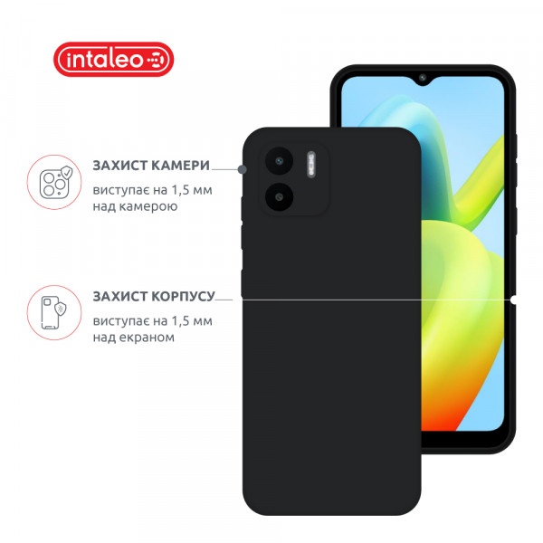 Фото - Чохол для смартфона Intaleo SoftShell for Xiaomi Redmi A1 Black (1283126567117)