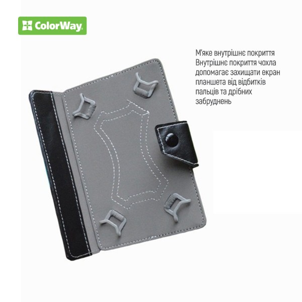 Фото - Чехол для планшета Colorway for Universal Stand 10” Black (CW-CTUS10-BK)
