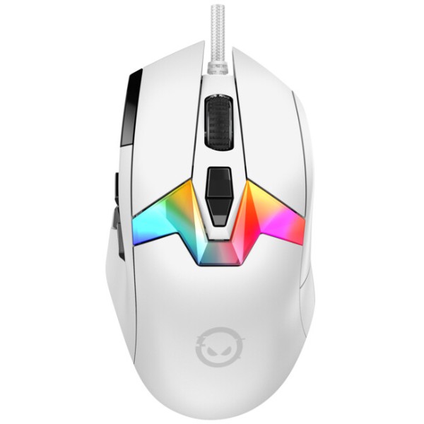 Фото - Миша дротова ігрова Lorgar MSP80 Wired Gaming Mouse Pro White (LRG-MSP80-WH)