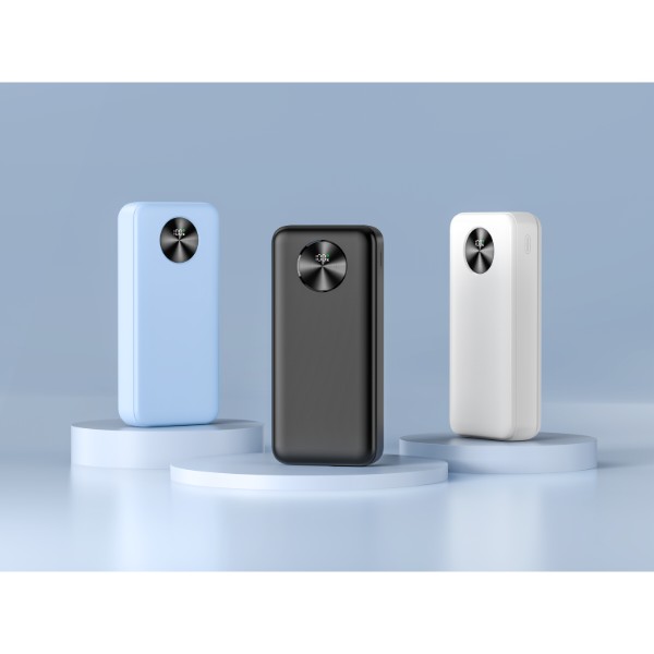 Фото - Батарея мобільна Xipin T168LF-2W PD20W+22.5W 20000mah Black