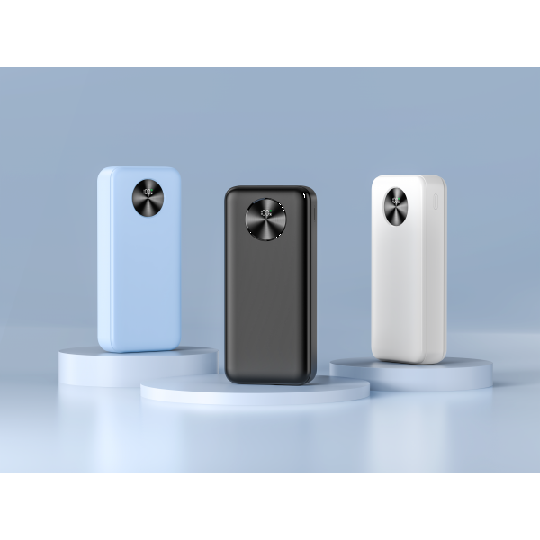 Фото - Батарея мобільна Xipin T168LF-2W PD20W+22.5W 20000mah Black