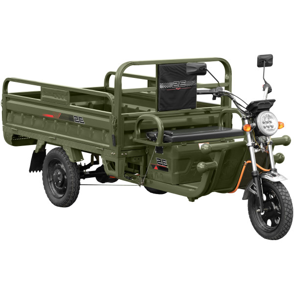 Фото - Трицикл 2E грузовой TCG8 Green (2EESTCG8PLUS)
