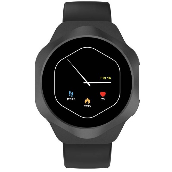 Фото - Смарт-часы Canyon Hexagon SW-88 BT-CALL Black (CNS-SW88BB)