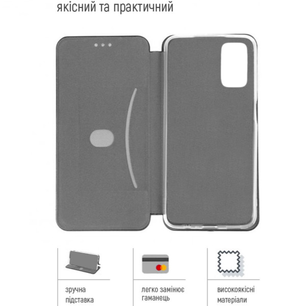Фото - Чохол для смартфону Colorway Simple Book for Motorola G75 Black (CW-CSBMG75-BK)