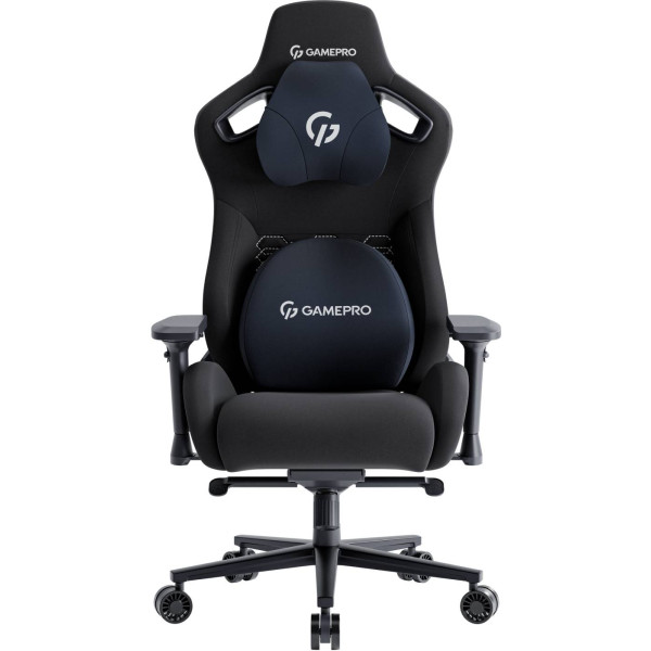 Фото - Крісло для геймерів GamePro Size XL Fabric Black (GC900B)