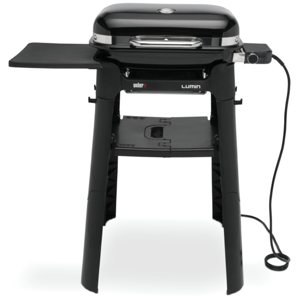 Фото - Гриль-барбекю електричний Weber Lumin 1000 з підставкою Black (91010853)