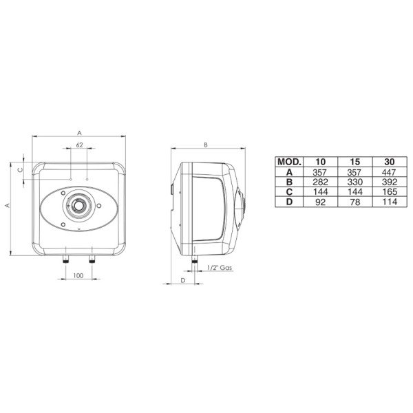 Фото - Водонагреватель Ardesto EWH-15UMWMI (3100842)