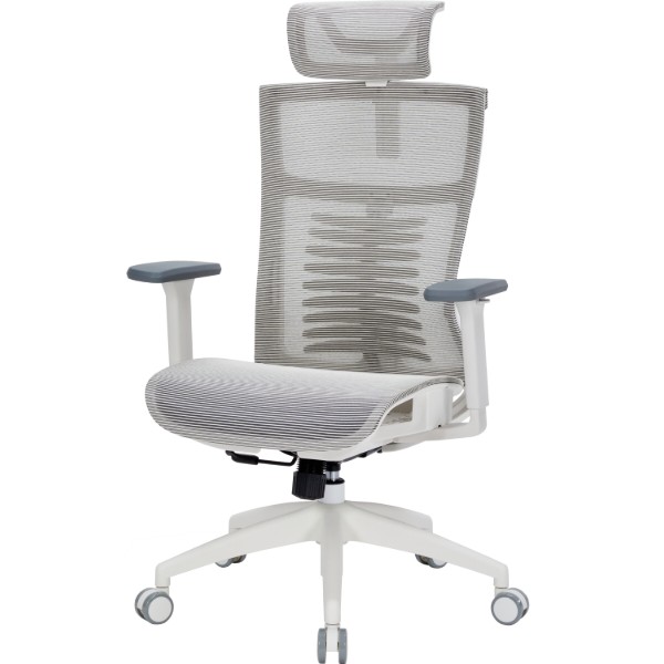 Фото - Крісло офісне OfficePro Balance (OC620-W-LG-LG) White/Light Gray Фото - Крісло офісне OfficePro Balance (OC620-W-LG-LG) White/Light Gray