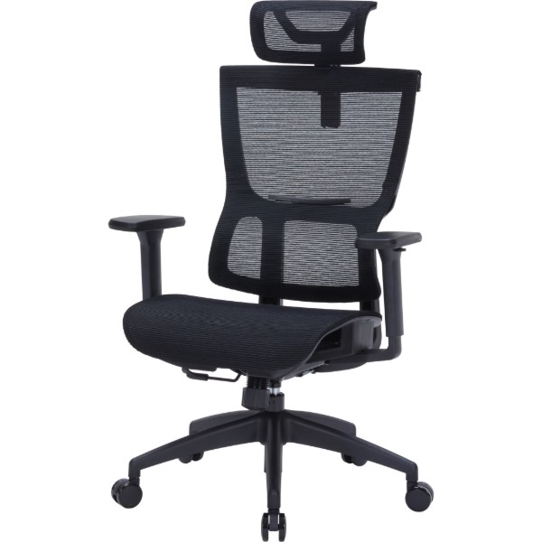 Фото - Крісло офісне OfficePro Elegant (OC660-B-B-B) Black Фото - Крісло офісне OfficePro Elegant (OC660-B-B-B) Black