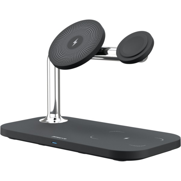 Фото - Беспроводное зарядное устройство Proove Magnetic Field 3 in 1 Black (446570001)