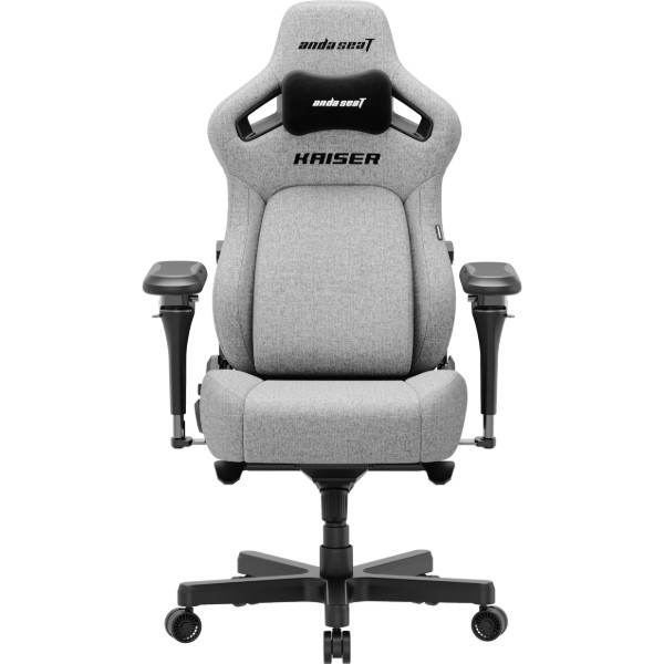 Фото - Крісло для геймерів Anda Seat Kaiser 4 V2 Size XL Gray Fabric (AD12YDDC-XLL-20-G-CF-03)