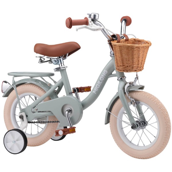 Фото - Двухколёсный велосипед Miqilong LS 12'' Olive (RBB-LS12-OLIVE)