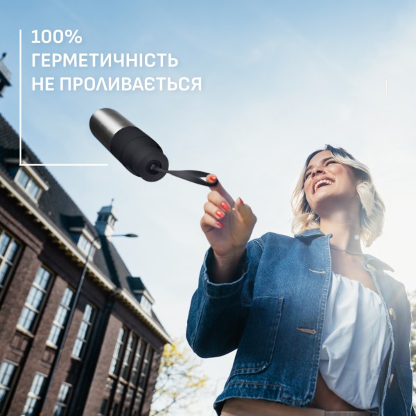 Фото - Термобутылка Tefal N2193710 BeYou Twist Screw Lid 0,5 л чёрная