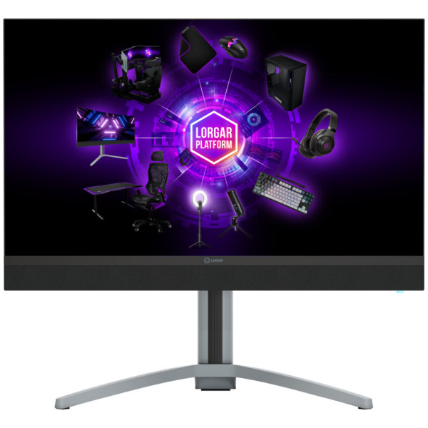 Фото - Монитор игровой Lorgar 27MP1 UHD MiniLED 1ms IPS 160Hz (LRG-27MP1U160-GY)