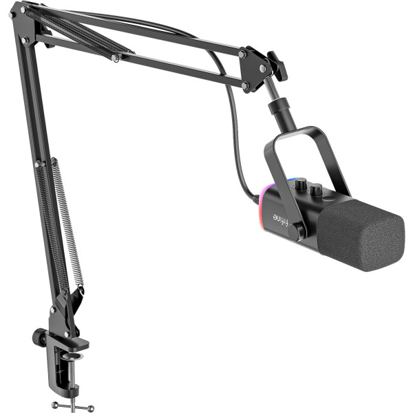 Фото - Мікрофон до комп'ютера Fifine AM8T USB/XLR Black