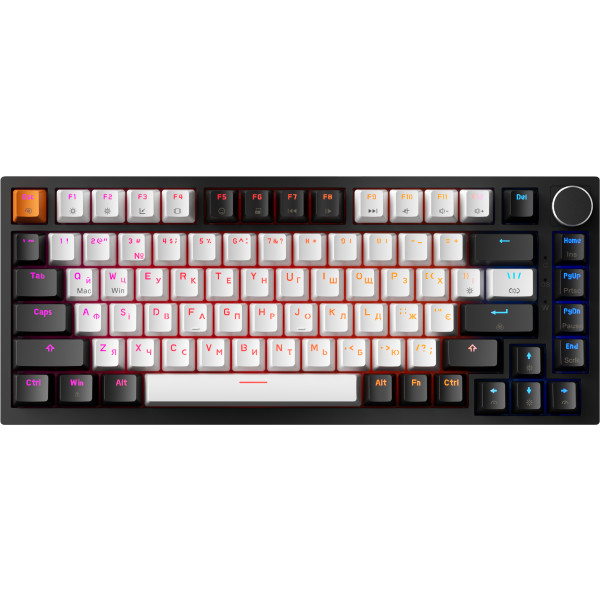 Фото - Клавіатура дротова ігрова GamePro Asgard Valhalla Max Magnetic Switches USB Black (MK160B MAX)