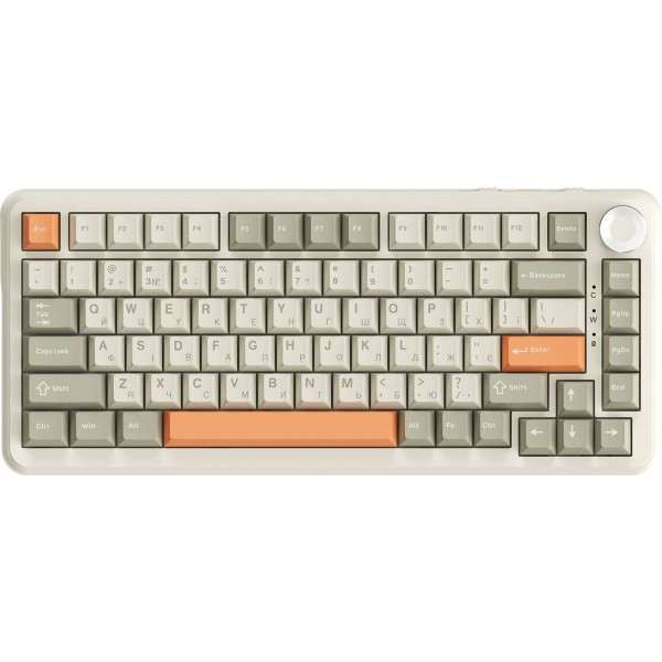 Фото - Клавиатура беспроводная игровая Ajazz AK820 MAX (AK820MAX-FF-R) Фото - Клавиатура беспроводная игровая Ajazz AK820 MAX (AK820MAX-FF-R)