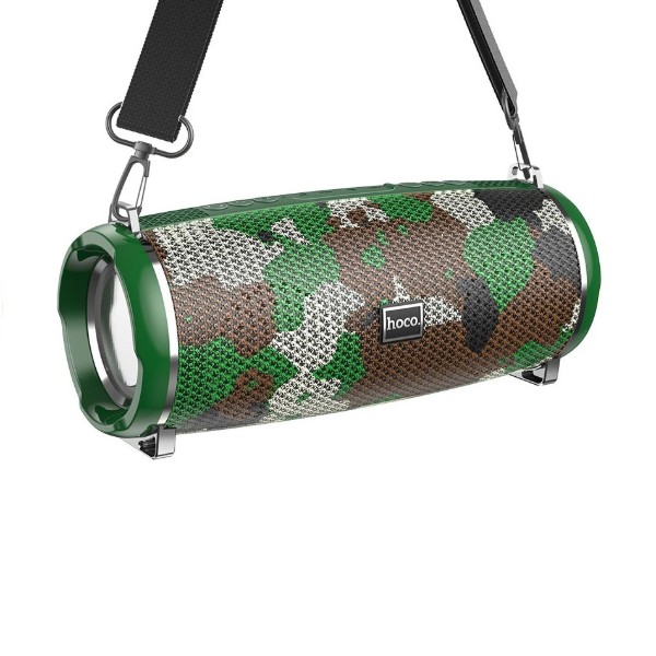 Фото - Портативная акустика HOCO HC2 Xpress sports BT speaker Camouflage Green (6931474738721)