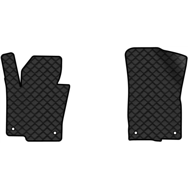 Фото - Килимки з екошкіри в салон авто передні EVAtech для Passat (B6) (with armrest) Volkswagen 2005-2010 6 покоління Combi EU VW3263AM2AV4BBB