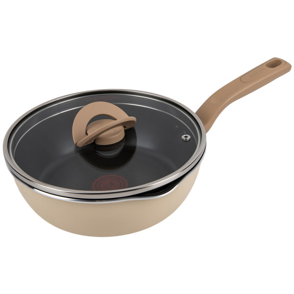 Фото - Сковорода универсальная Tefal G1672504 22 см (2,2л), бежевая с кр
